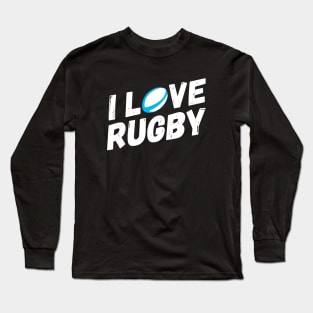 I LOVE RUGBY (ver2) Long Sleeve T-Shirt